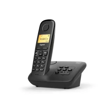 Telefono analogico/DECT Gigaset A270A identificazione chiamante cornetta wireless nero