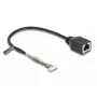 Cavo di rete DeLOCK 88007 RJ45 su 4-Pin 6-Pin Cat5e 0,3 m nero