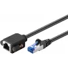 Cavo di rete Goobay 65645 RJ-45 Cat6a 5 m nero