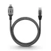 Adattatore Goobay USB-C a RJ-45 10m nero argento