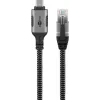 Adattatore Goobay USB-C a RJ-45 10m nero argento