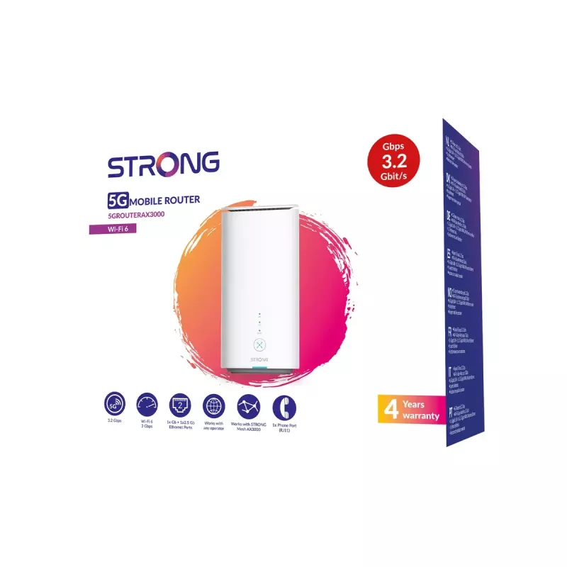 Router mobile Strong 5G Router AX3000 Wi-Fi 5