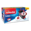 Sistema lavapavimenti Vileda Turbo Smart serbatoio singolo nero rosso 166140