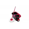 Sistema lavapavimenti Vileda Turbo Smart serbatoio singolo nero rosso 166140
