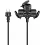 Prolunga elettrica Goobay 65438 10m 3 prese AC per esterni nero