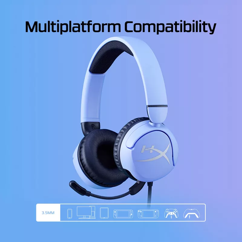 HyperX Cloud Mini - cuffie gaming (lavanda)