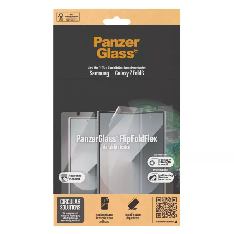 Pellicola protettiva display PanzerGlass Samsung Galaxy Z Fold6 antigraffio e antiurto