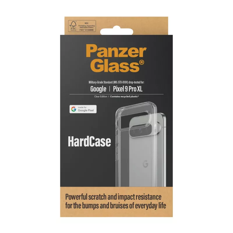 PanzerGlass® HardCase trasparente Google Pixel 9 Pro XL