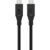 Cavo USB Goobay 74698 USB 3.2 Gen 1 0,5 m USB-C nero