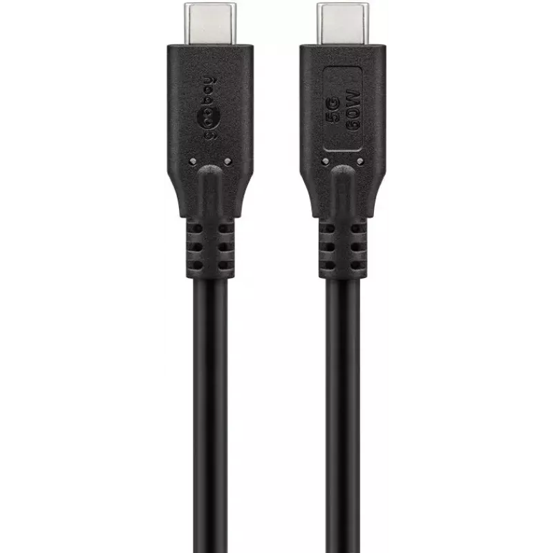 Cavo USB Goobay 74698 USB 3.2 Gen 1 0,5 m USB-C nero
