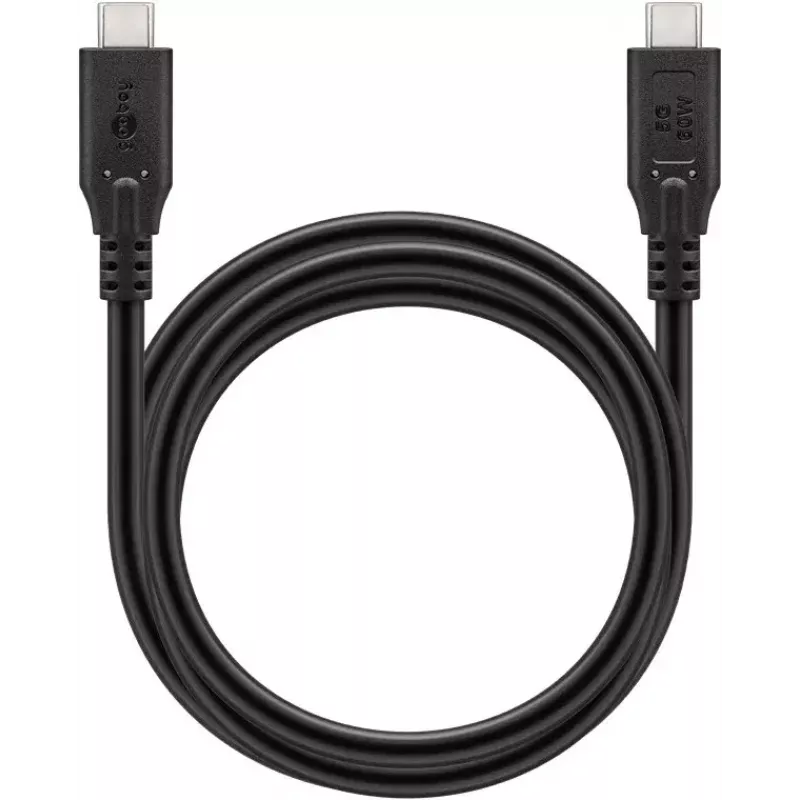 Cavo USB Goobay 74728 USB 3.2 Gen 1 2 m USB-C nero