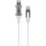 Adattatore cavo Goobay 74382 USB 3.0 Type-A RJ45 bianco 7,5 m