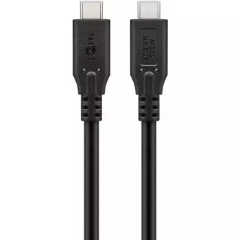 Cavo USB Goobay 74196 USB4 Gen 2x2 1,5 m USB-C nero