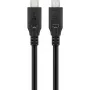 Cavo USB Goobay 74196 USB4 Gen 2x2 1,5 m USB-C nero