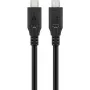 Cavo USB Goobay 74184 USB4 Gen 2x2 1,5 m USB-C nero