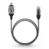 Goobay Cavo Ethernet da USB-C 3.1 a RJ45 Slim, 15 m, nero (74408)