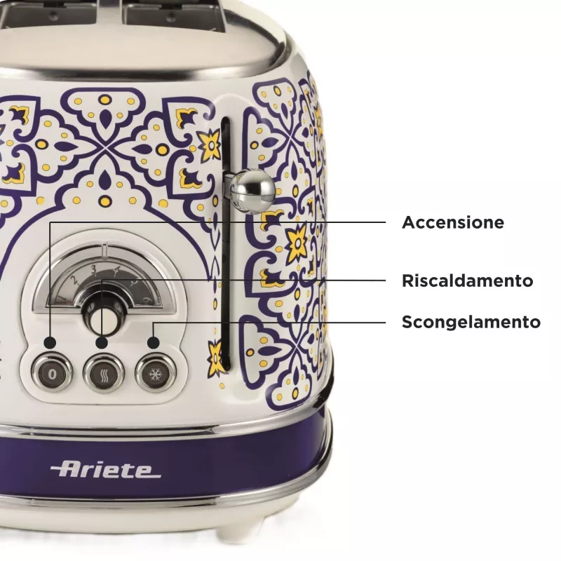 Ariete Capri 00C01550CAR0 tostapane, 2 fette
