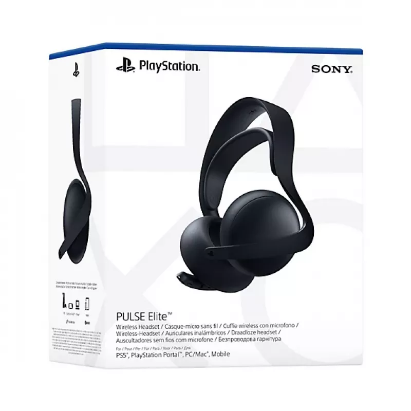 Sony Pulse Elite cuffie senza fili archetto gaming Bluetooth nero