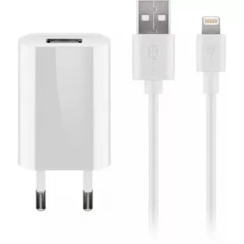 Set caricabatterie Goobay 5W Apple Lightning per interni AC telefono cellulare