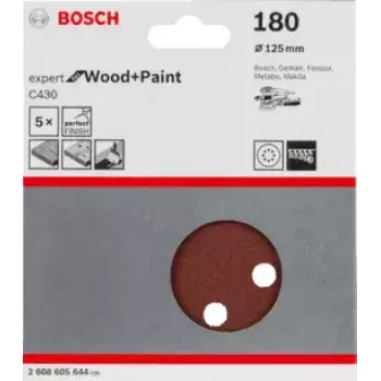 Dischi abrasivi Bosch C430 Expert per legno e vernice