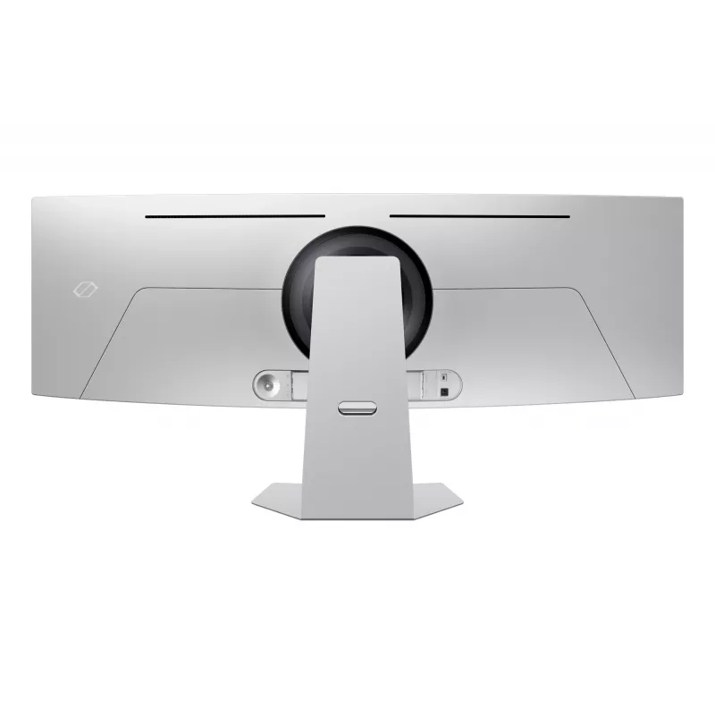 Samsung G95SC monitor per computer 124,5 cm (49 inch) 5120 x 1440 Dual QHD OLED argento