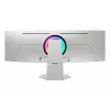 Samsung G95SC monitor per computer 124,5 cm (49 inch) 5120 x 1440 Dual QHD OLED argento