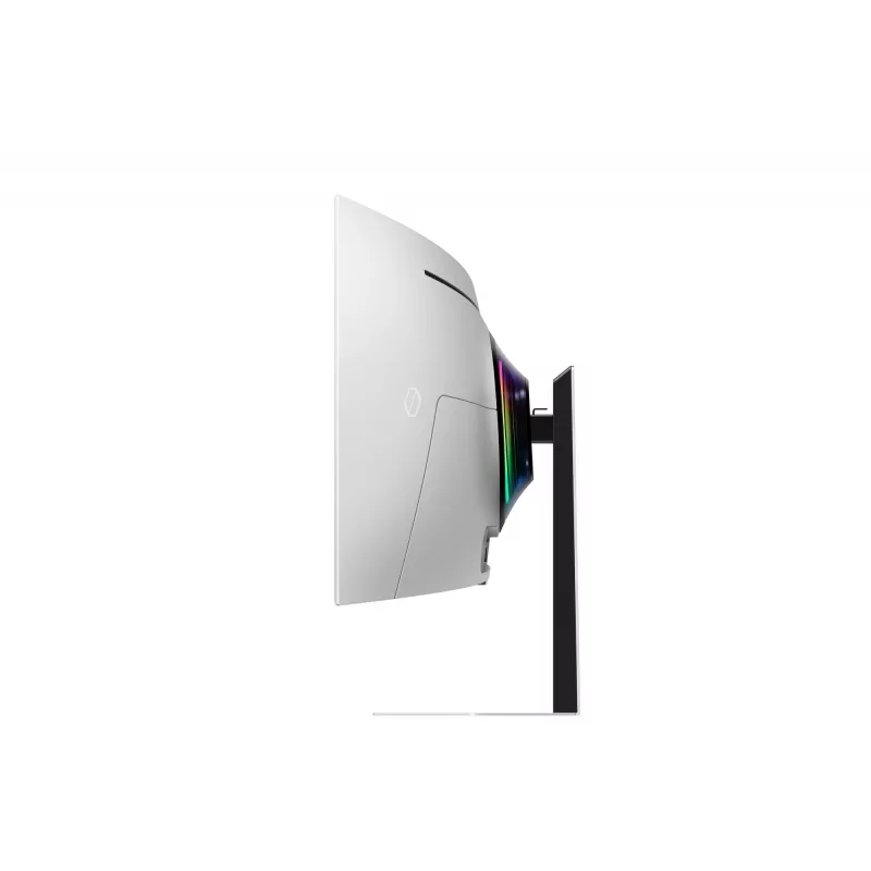 Samsung G95SC monitor per computer 124,5 cm (49 inch) 5120 x 1440 Dual QHD OLED argento