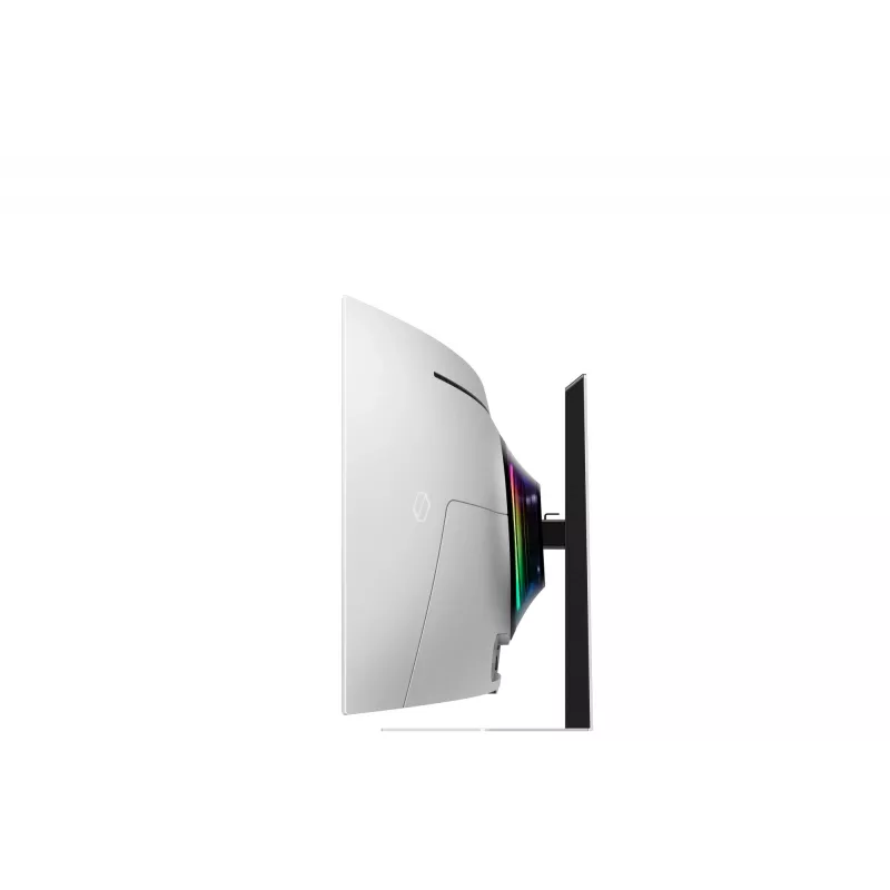 Samsung G95SC monitor per computer 124,5 cm (49 inch) 5120 x 1440 Dual QHD OLED argento