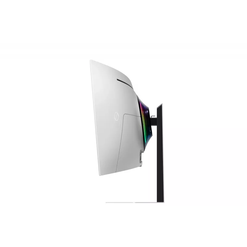 Samsung G95SC monitor per computer 124,5 cm (49 inch) 5120 x 1440 Dual QHD OLED argento
