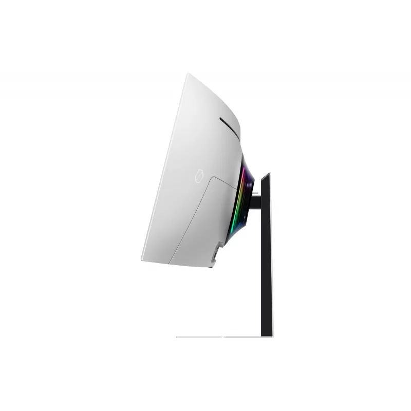 Samsung G95SC monitor per computer 124,5 cm (49 inch) 5120 x 1440 Dual QHD OLED argento
