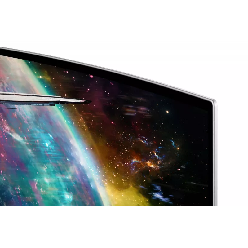 Samsung G95SC monitor per computer 124,5 cm (49 inch) 5120 x 1440 Dual QHD OLED argento