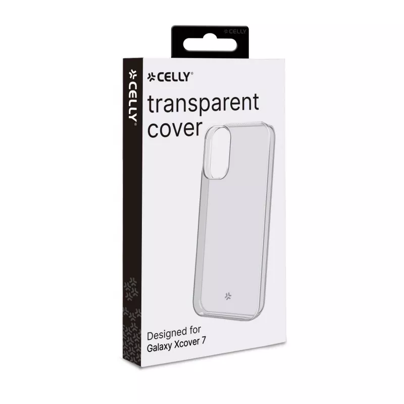 Cover Celly Galaxy Xcover 7 trasparente monocromatica
