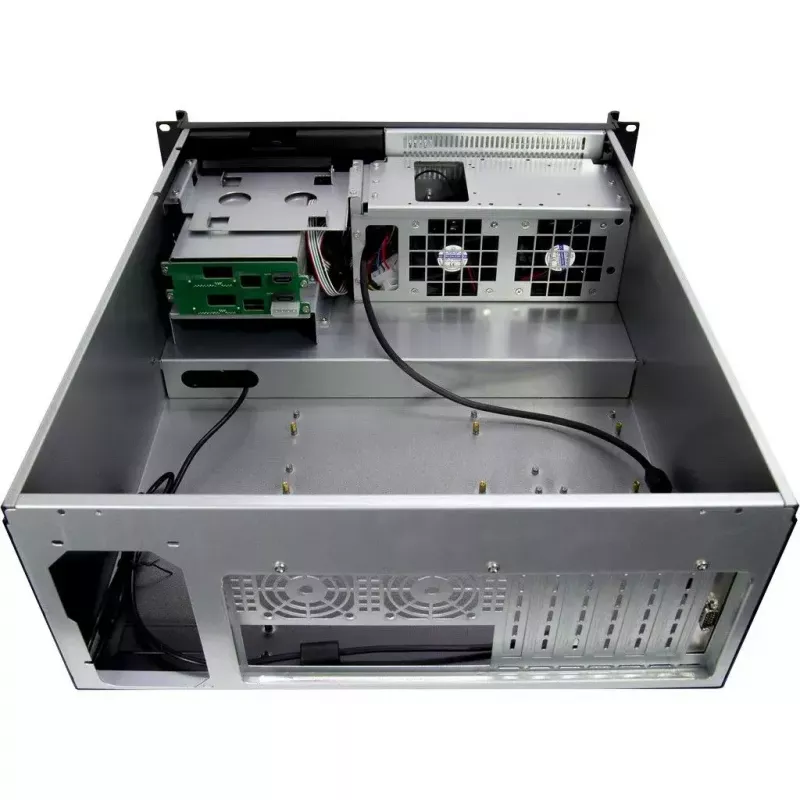 Case per server Inter-Tech 4U 4452-TFT rack nero