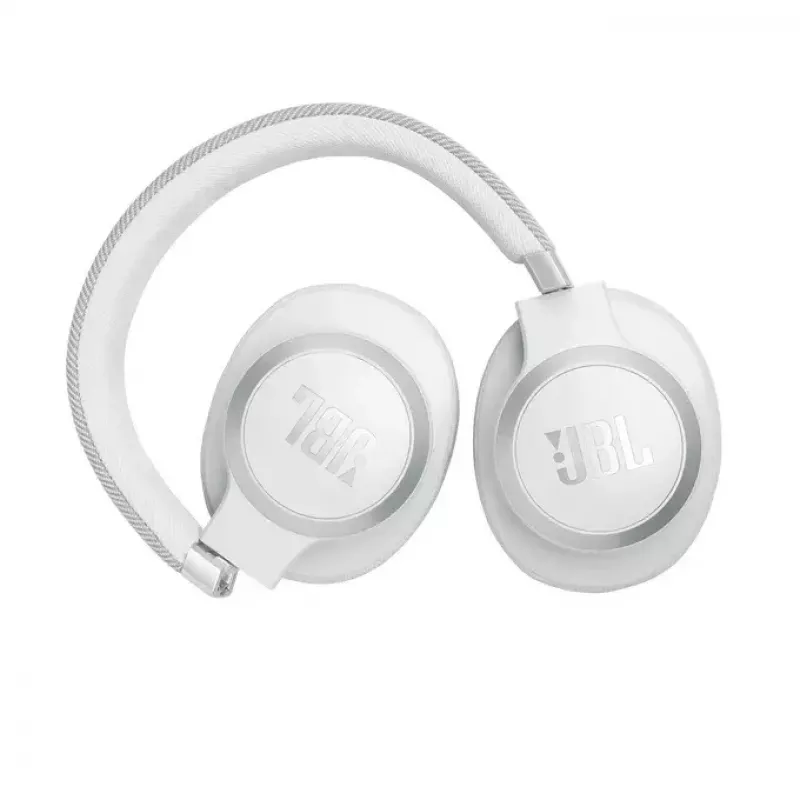 Cuffie JBL Live 770NC over-ear, wireless, chiamate/musica, Bluetooth, bianco