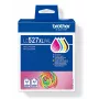 Brother LC-527XLVAL value pack di cartucce d'inchiostro XL, 4 pz. (nero, ciano, magenta, giallo), alta capacità, 3000/2000 pagine, a pigmenti