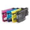 Brother LC-527XLVAL value pack di cartucce d'inchiostro XL, 4 pz. (nero, ciano, magenta, giallo), alta capacità, 3000/2000 pagine, a pigmenti