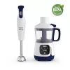 Frullatore da cucina Tefal Yummy Gourmet HB55W4 0,8 L 600 W bianco