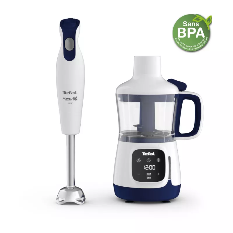 Frullatore da cucina Tefal Yummy Gourmet HB55W4 0,8 L 600 W bianco