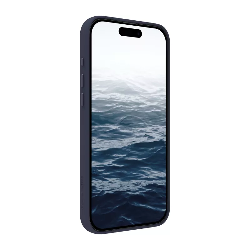 Cover posteriore dbramante1928 Roskilde Kick ICON compatibile MagSafe Deep Water per Apple iPhone 17 Pro Max