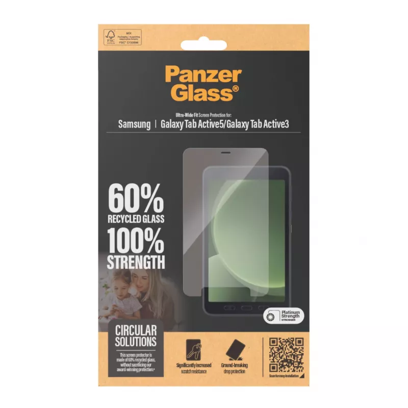 PanzerGlass® protezione display Samsung Galaxy Tab Active5 | Active3 | Ultra-Wide Fit