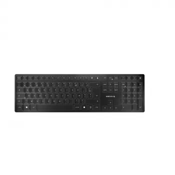 CHERRY KW 9100 tastiera sottile universale RF Wireless + Bluetooth AZERTY francese nero