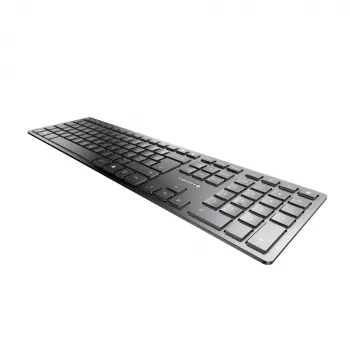CHERRY KW 9100 tastiera sottile universale RF Wireless + Bluetooth AZERTY francese nero