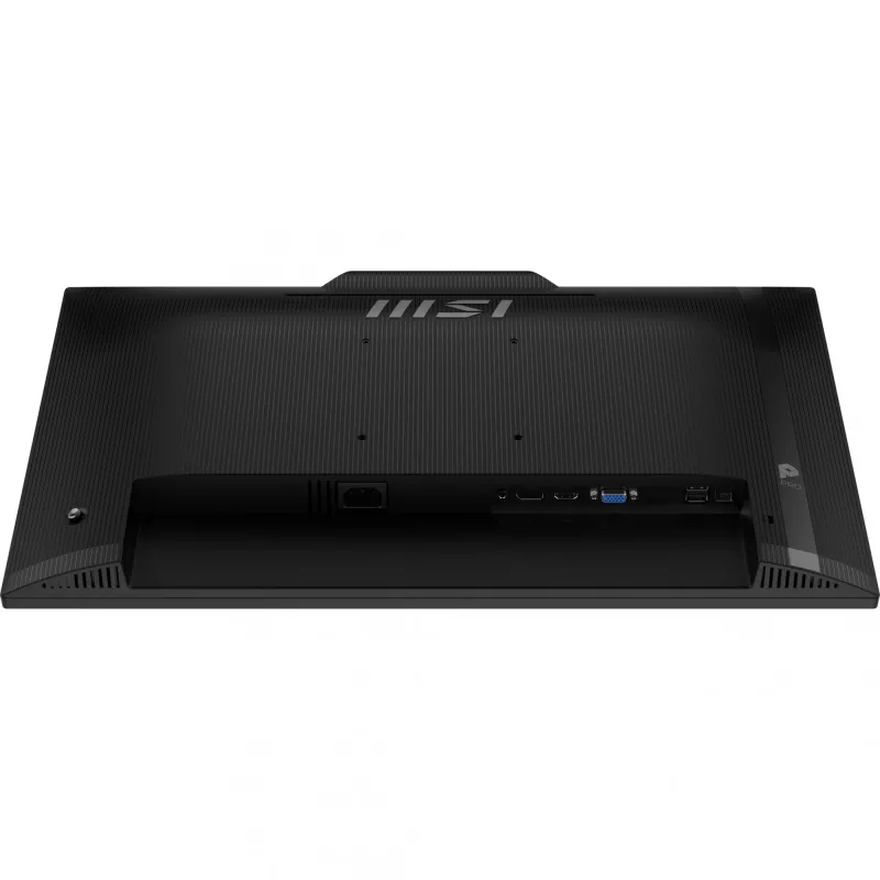 MSI PRO MP242PMGDE monitor 23,8 pollici (60,5 cm), Full HD 1920x1080, IPS, 120 Hz, 1 ms, webcam, microfono, hub USB, HDMI, DP, VGA, nero