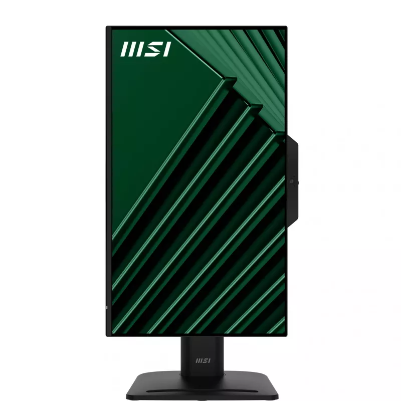 MSI PRO MP242PMGDE monitor 23,8 pollici (60,5 cm), Full HD 1920x1080, IPS, 120 Hz, 1 ms, webcam, microfono, hub USB, HDMI, DP, VGA, nero