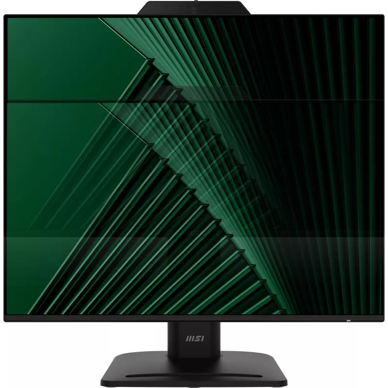 MSI PRO MP242PMGDE monitor 23,8 pollici (60,5 cm), Full HD 1920x1080, IPS, 120 Hz, 1 ms, webcam, microfono, hub USB, HDMI, DP, VGA, nero