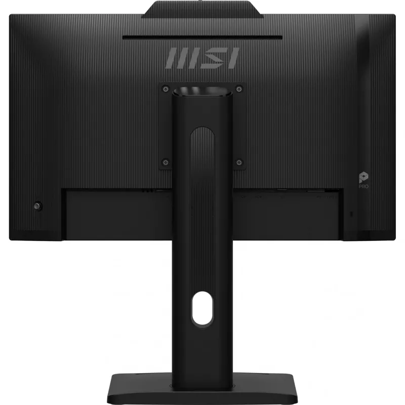 MSI PRO MP242PMGDE monitor 23,8 pollici (60,5 cm), Full HD 1920x1080, IPS, 120 Hz, 1 ms, webcam, microfono, hub USB, HDMI, DP, VGA, nero