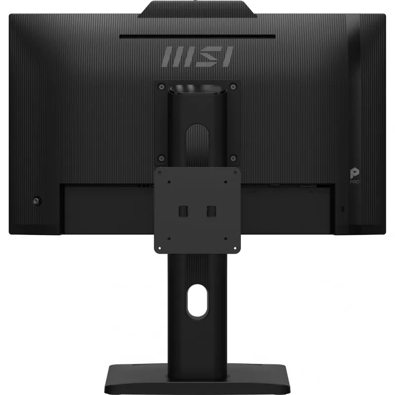 MSI PRO MP242PMGDE monitor 23,8 pollici (60,5 cm), Full HD 1920x1080, IPS, 120 Hz, 1 ms, webcam, microfono, hub USB, HDMI, DP, VGA, nero