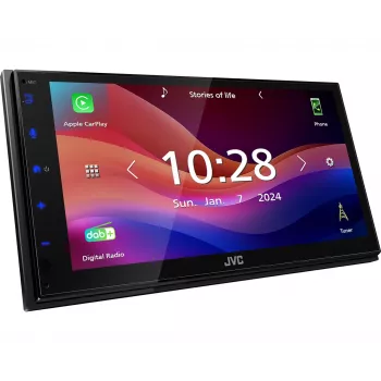 Autoradio JVC KW-M695DBW nero Wi-Fi 200 W Bluetooth
