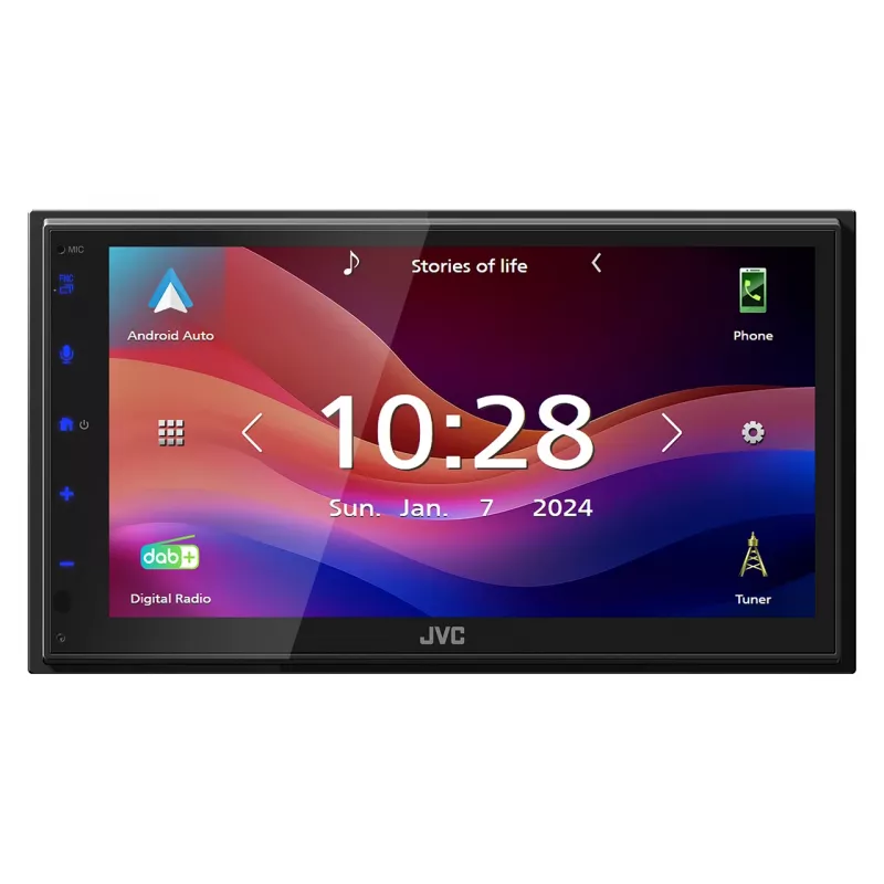 Autoradio JVC KW-M695DBW nero Wi-Fi 200 W Bluetooth