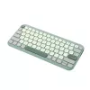 ASUS KW100 /GN/GE/81 tastiera Home Bluetooth QWERTZ tedesca verde, verde chiaro